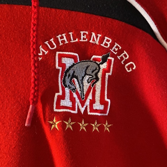Muhlenberg College Adidas Sweatshirt Hoodie Size S - Picture 2 of 5